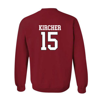 Arkansas - NCAA Baseball : Jackson Kircher - Replica Shersey Crewneck Sweatshirt Replica Shersey-1