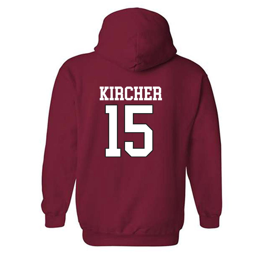 Arkansas - NCAA Baseball : Jackson Kircher - Replica Shersey Hooded Sweatshirt Replica Shersey-1
