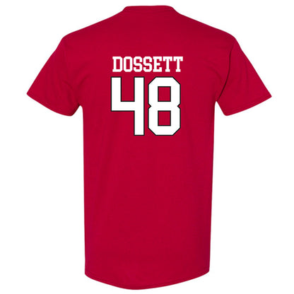 Arkansas - NCAA Baseball : Cooper Dossett - Replica Shersey T-Shirt Replica Shersey