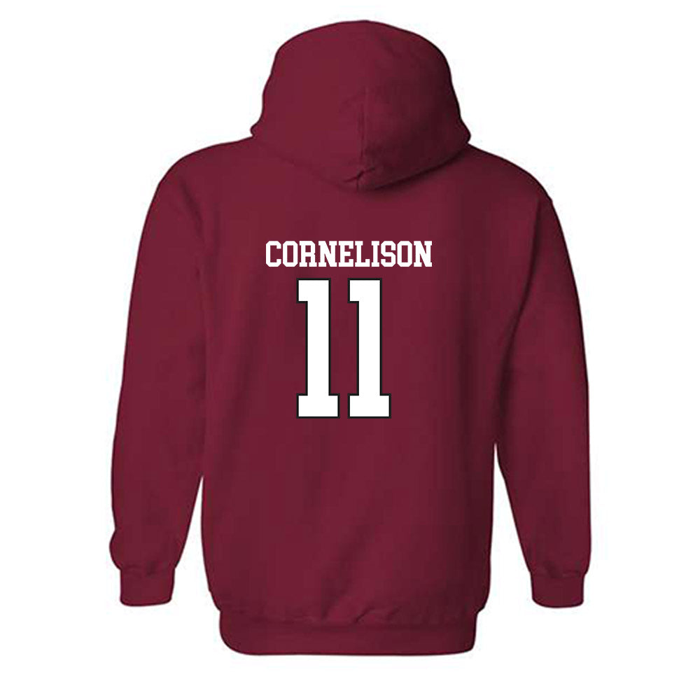 Arkansas - NCAA Baseball : Luke Cornelison - Replica Shersey Hooded Sweatshirt Replica Shersey-1