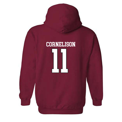 Arkansas - NCAA Baseball : Luke Cornelison - Replica Shersey Hooded Sweatshirt Replica Shersey-1
