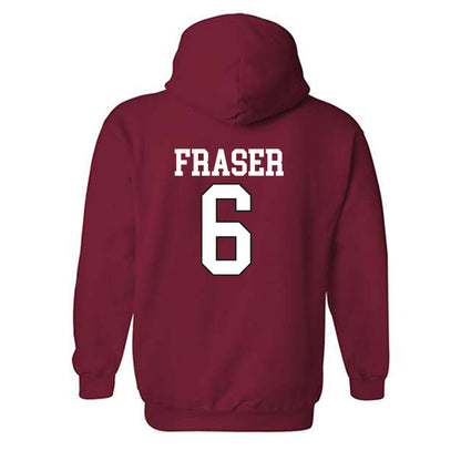 Arkansas - NCAA Baseball : Gabe Fraser - Replica Shersey Hooded Sweatshirt Replica Shersey