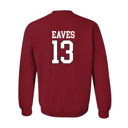 Arkansas - NCAA Baseball : Steele Eaves - Replica Shersey Crewneck Sweatshirt Replica Shersey-1
