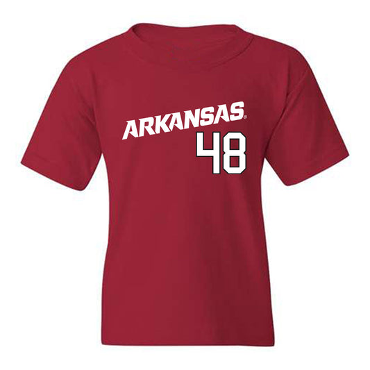 Arkansas - NCAA Baseball : Cooper Dossett - Replica Shersey Youth T-Shirt Replica Shersey