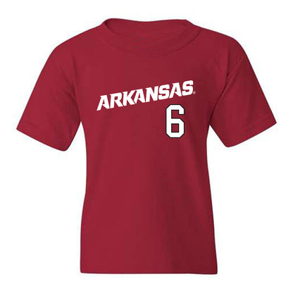 Arkansas - NCAA Baseball : Gabe Fraser - Replica Shersey Youth T-Shirt Replica Shersey