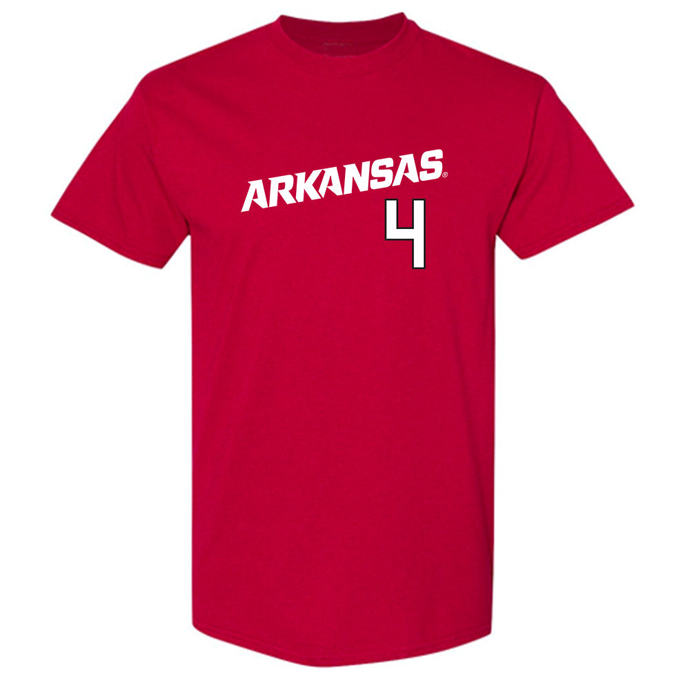 Arkansas - NCAA Baseball : Justin Thomas jr - Replica Shersey T-Shirt Replica Shersey