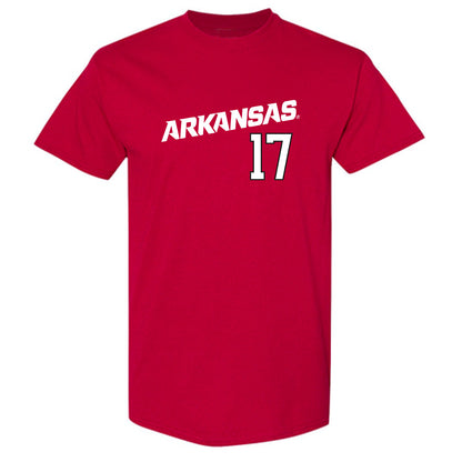 Arkansas - NCAA Baseball : Zack Stewart - Replica Shersey T-Shirt Replica Shersey-0