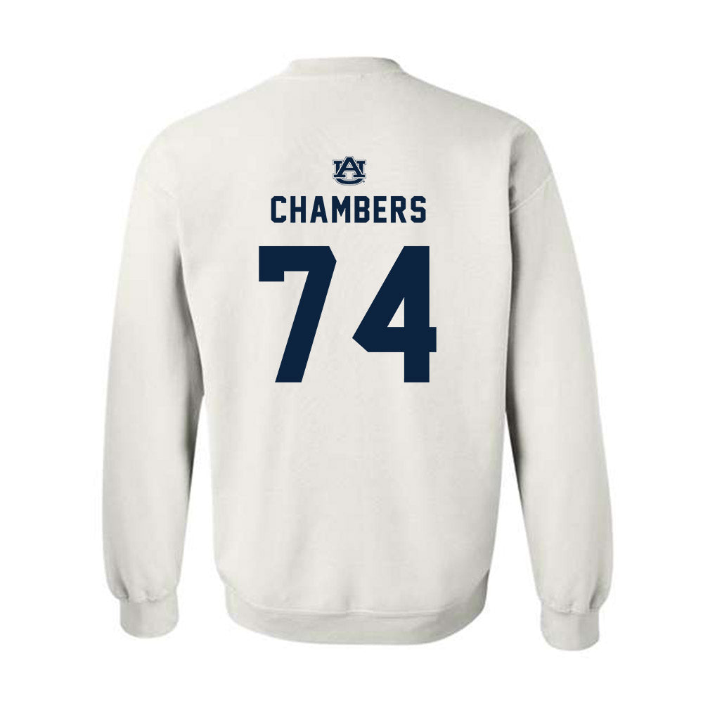 Auburn - NCAA Football : Ronan Chambers - Replica Shersey Crewneck Sweatshirt