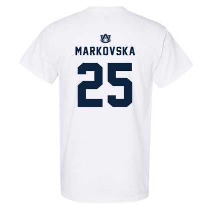 Auburn - NCAA Women's Volleyball : Lizzy Markovska - Replica Shersey T-Shirt-1