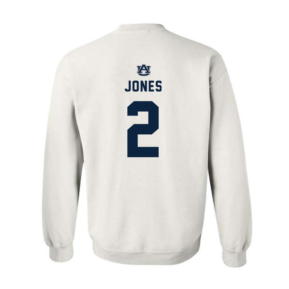 Auburn - NCAA Men's Basketball : Denver Jones - Replica Shersey Crewneck Sweatshirt