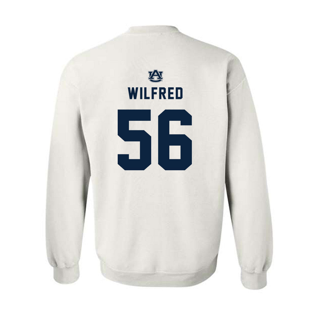 Auburn - NCAA Football : Seth Wilfred - Replica Shersey Crewneck Sweatshirt-1
