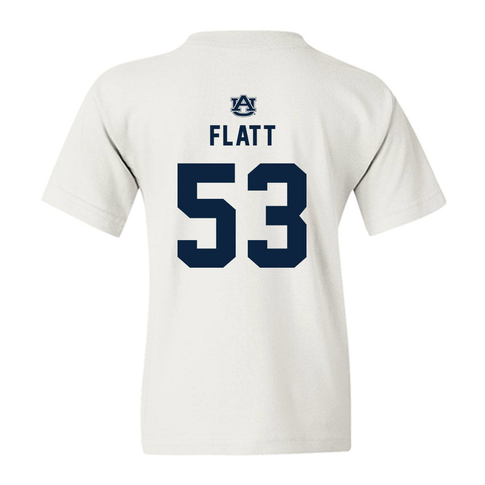 Auburn - NCAA Football : John Henry Flatt - Replica Shersey Youth T-Shirt-1