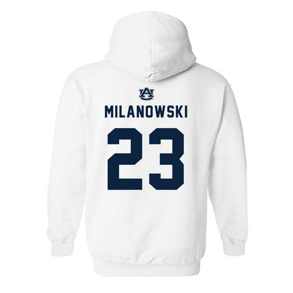 Auburn - NCAA Softball : Alexis Milanowski - Replica Shersey Hooded Sweatshirt