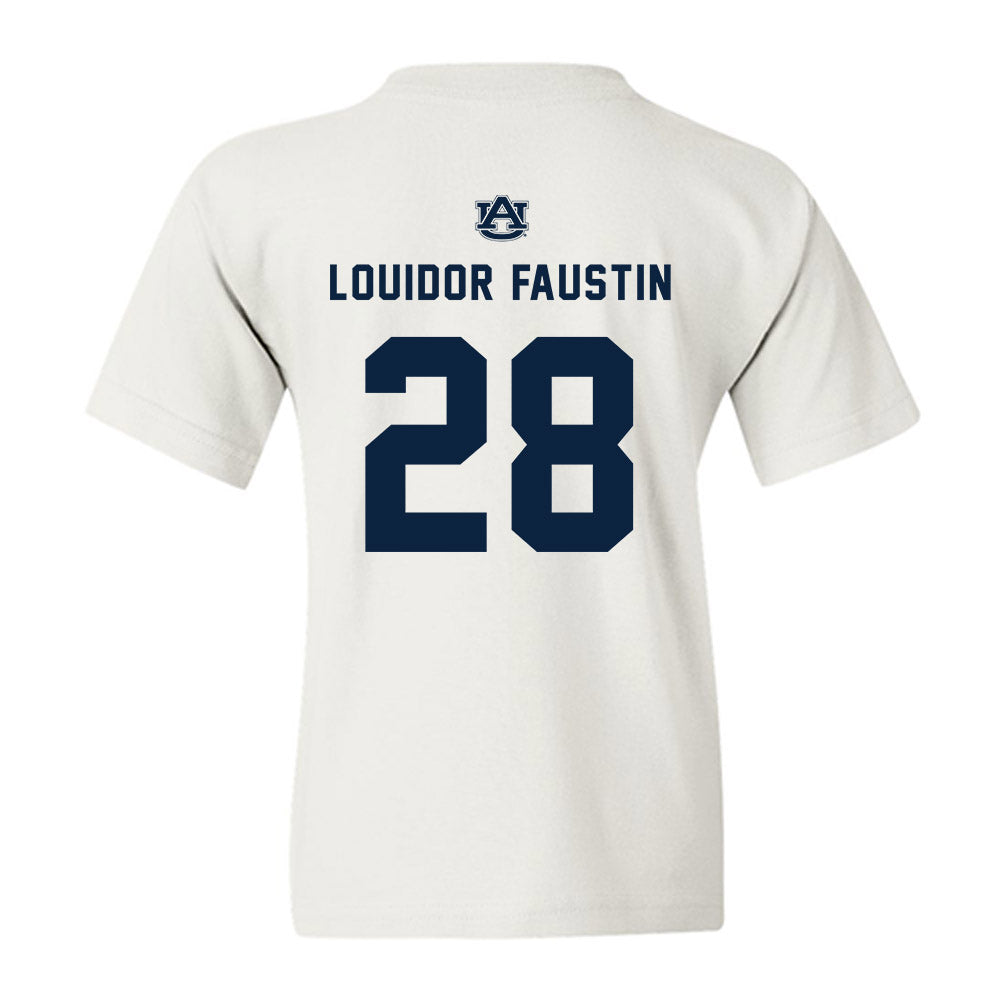 Auburn - NCAA Football : Kensley Louidor Faustin - Replica Shersey Youth T-Shirt-1