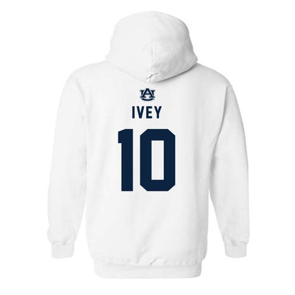 Auburn - NCAA Women's Soccer : Grace Ivey - Replica Shersey Hooded Sweatshirt-1