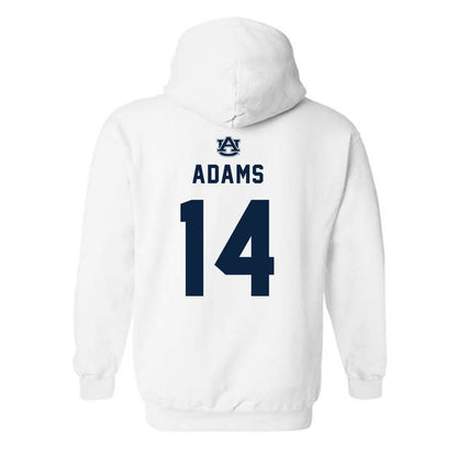 Auburn - NCAA Softball : AnnaLea Adams - Replica Shersey Hooded Sweatshirt-1