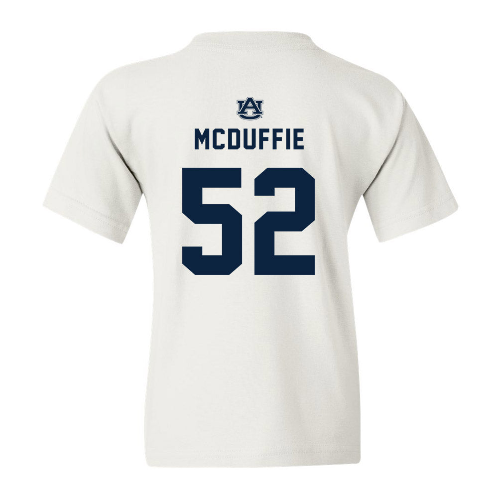 Auburn - NCAA Football : William Grier McDuffie - Replica Shersey Youth T-Shirt