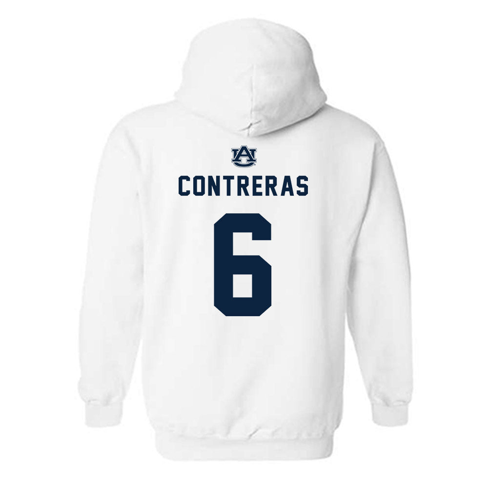 Auburn - NCAA Women's Soccer : Becky Contreras - Replica Shersey Hooded Sweatshirt