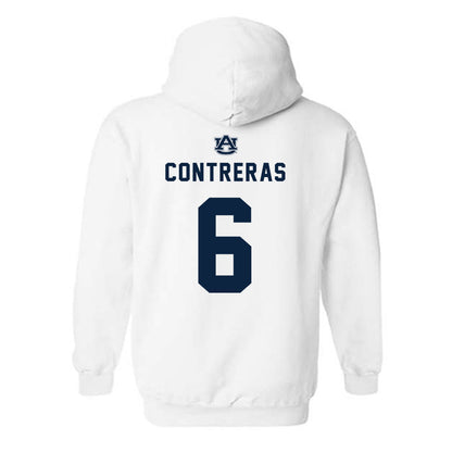 Auburn - NCAA Women's Soccer : Becky Contreras - Replica Shersey Hooded Sweatshirt