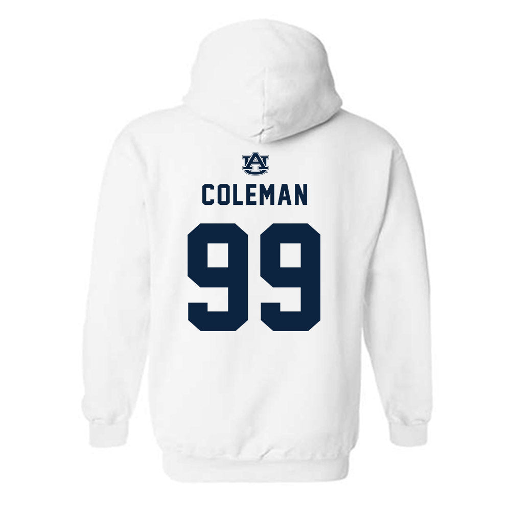 Auburn - NCAA Football : Antonio Coleman - Replica Shersey Hooded Sweatshirt-1