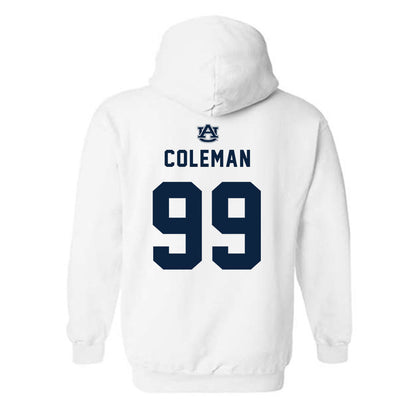 Auburn - NCAA Football : Antonio Coleman - Replica Shersey Hooded Sweatshirt-1