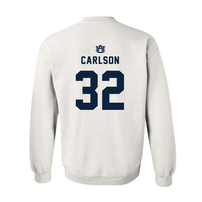 Auburn - NCAA Football : Cade Carlson - Replica Shersey Crewneck Sweatshirt