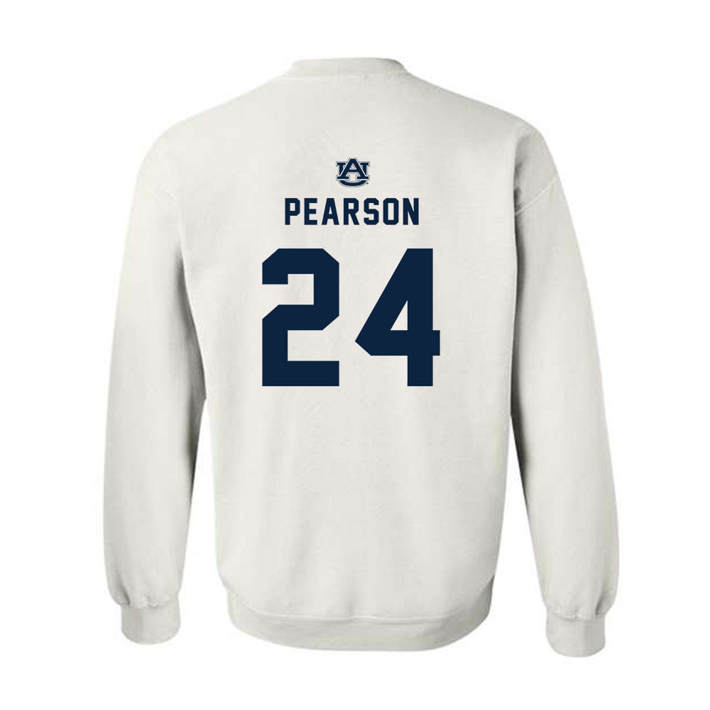 Auburn - NCAA Men's Basketball : Bradley Pearson - Replica Shersey Crewneck Sweatshirt-1