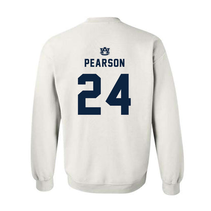 Auburn - NCAA Men's Basketball : Bradley Pearson - Replica Shersey Crewneck Sweatshirt-1