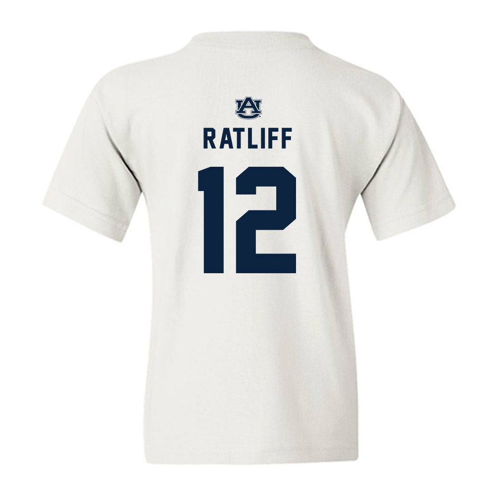 Auburn - NCAA Softball : Ava Ratliff - Replica Shersey Youth T-Shirt-1
