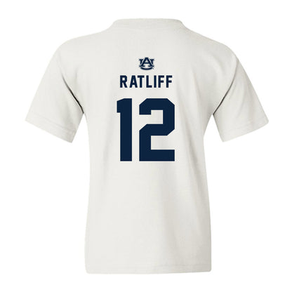 Auburn - NCAA Softball : Ava Ratliff - Replica Shersey Youth T-Shirt-1