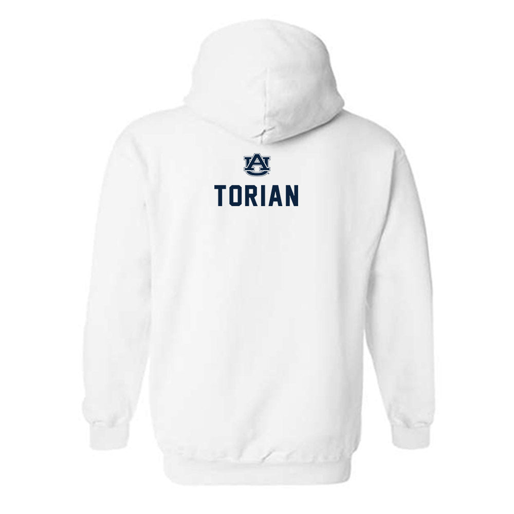 Auburn - NCAA Women's Track & Field : Ana-Liese Torian - Replica Shersey Hooded Sweatshirt-1