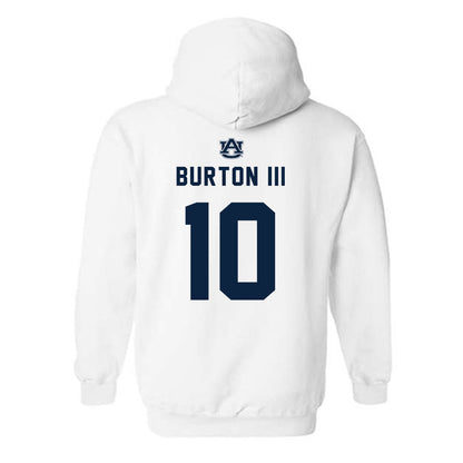 Auburn - NCAA Football : Caleb Burton III - Replica Shersey Hooded Sweatshirt