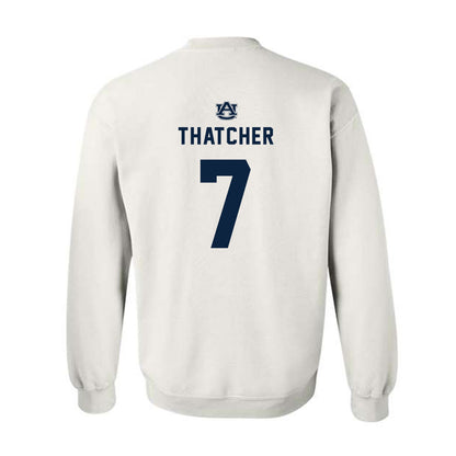 Auburn - NCAA Women's Soccer : Carly Thatcher - Replica Shersey Crewneck Sweatshirt