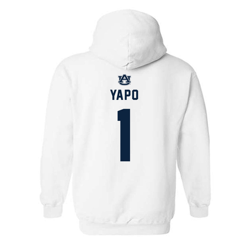 Auburn - NCAA Women's Soccer : Ayana Yapo - Replica Shersey Hooded Sweatshirt