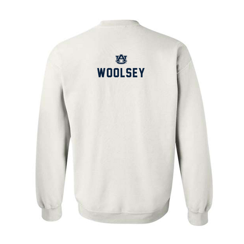 Auburn - NCAA Women's Gymnastics : Jersie Woolsey - Replica Shersey Crewneck Sweatshirt-1