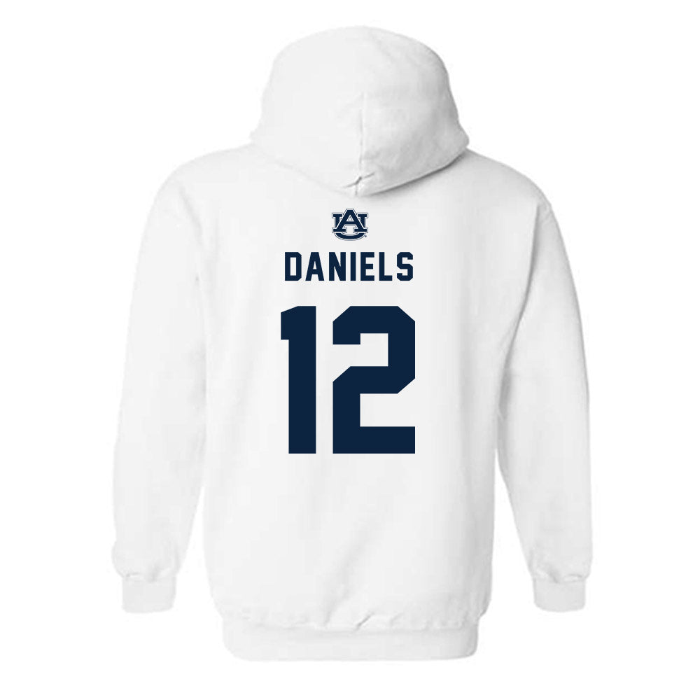 Auburn - NCAA Football : Ashton Daniels - Replica Shersey Hooded Sweatshirt-1