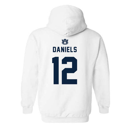 Auburn - NCAA Football : Ashton Daniels - Replica Shersey Hooded Sweatshirt-1