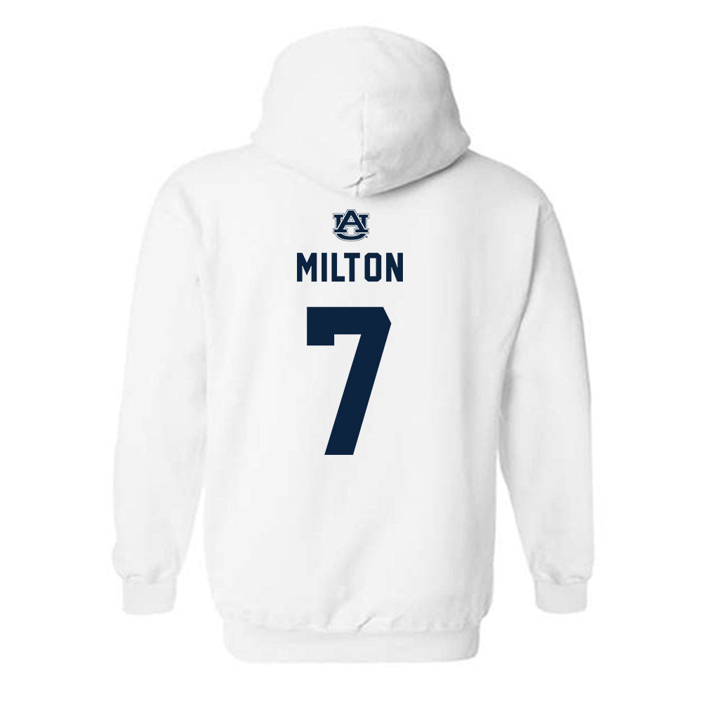 Auburn - NCAA Women's Basketball : Yakiya Milton - Replica Shersey Hooded Sweatshirt