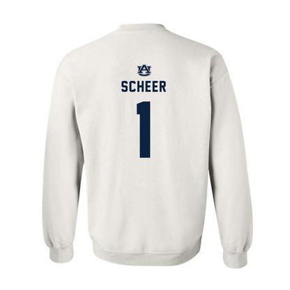 Auburn - NCAA Women's Volleyball : Madison Scheer - Replica Shersey Crewneck Sweatshirt