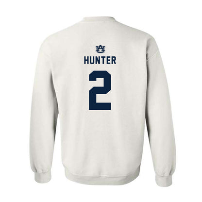 Auburn - NCAA Women's Basketball : Jordan Hunter - Replica Shersey Crewneck Sweatshirt