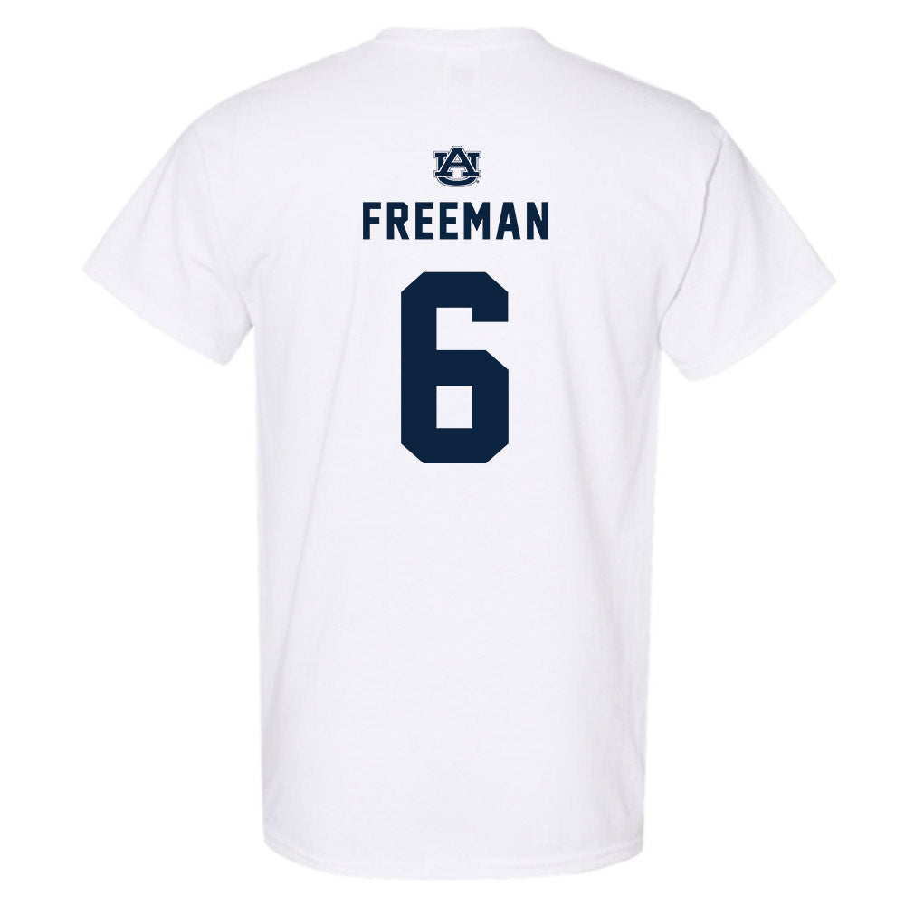 Auburn - NCAA Men's Basketball : Elyjah Freeman - Replica Shersey T-Shirt-1