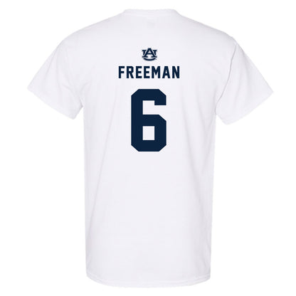 Auburn - NCAA Men's Basketball : Elyjah Freeman - Replica Shersey T-Shirt-1