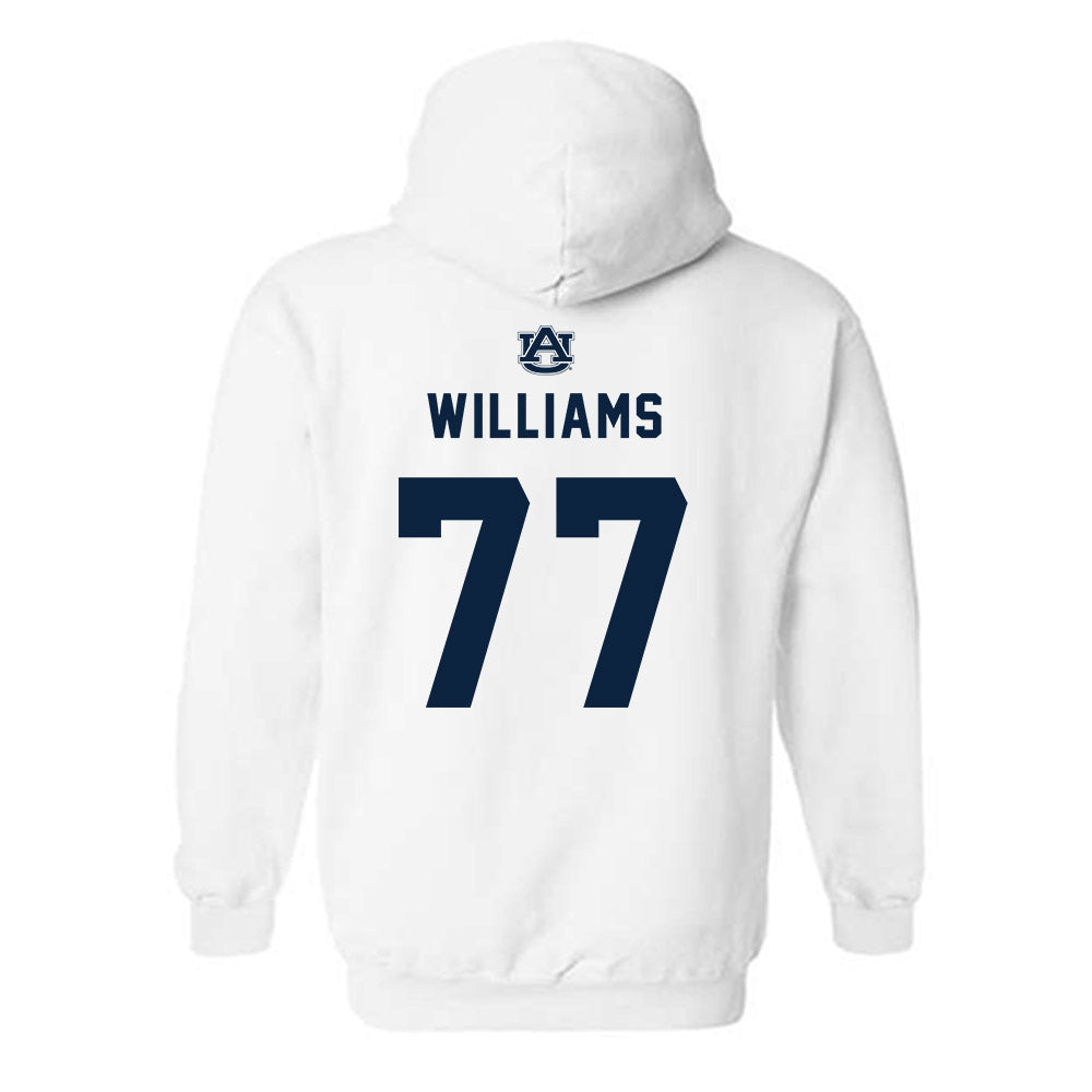 Auburn - NCAA Women's Soccer : Mya Williams - Replica Shersey Hooded Sweatshirt