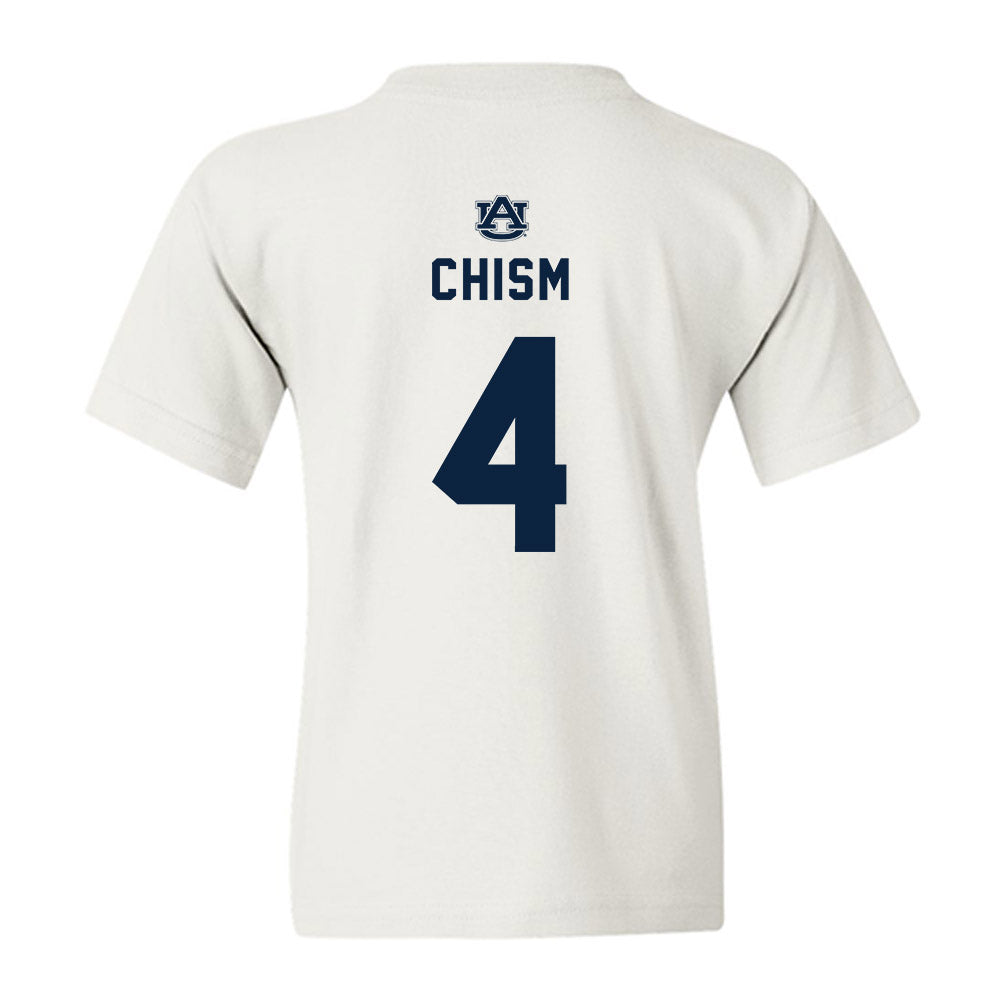 Auburn - NCAA Women's Soccer : Taylor Chism - Replica Shersey Youth T-Shirt-1