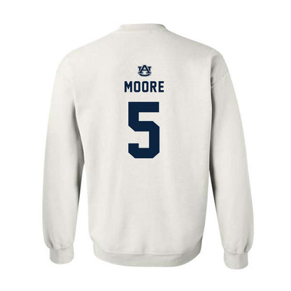 Auburn - NCAA Men's Basketball : Chris Moore - Replica Shersey Crewneck Sweatshirt