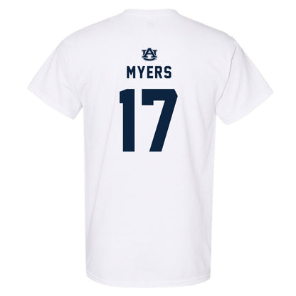 Auburn - NCAA Football : Will Myers - Replica Shersey T-Shirt-1