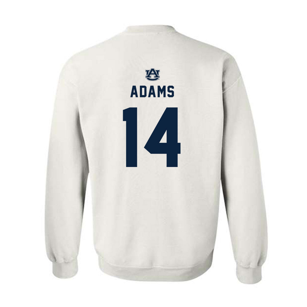 Auburn - NCAA Softball : AnnaLea Adams - Replica Shersey Crewneck Sweatshirt-1