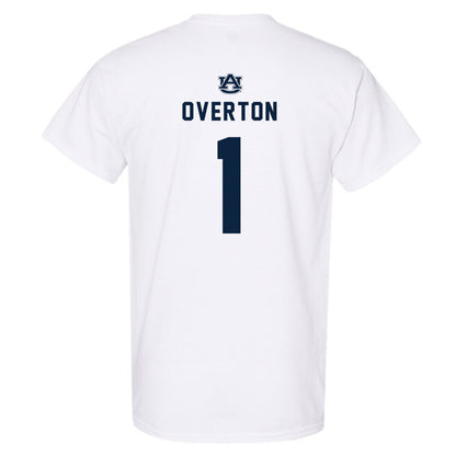 Auburn - NCAA Men's Basketball : Kevin Overton - Replica Shersey T-Shirt-1