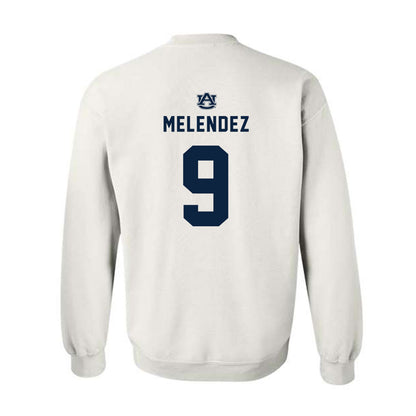 Auburn - NCAA Football : Elijah Melendez - Replica Shersey Crewneck Sweatshirt-1
