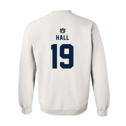 Auburn - NCAA Baseball : Christian Hall - Replica Shersey Crewneck Sweatshirt